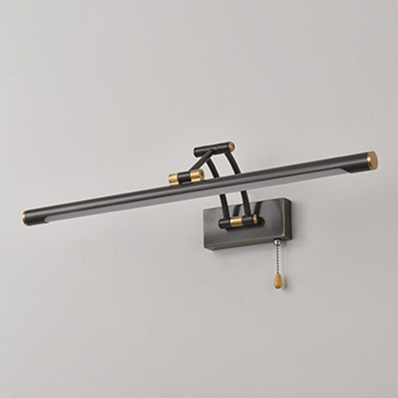 Stile moderno sfumatura lineare a parete sconce metallo a parete a parete a parete a 1 luci