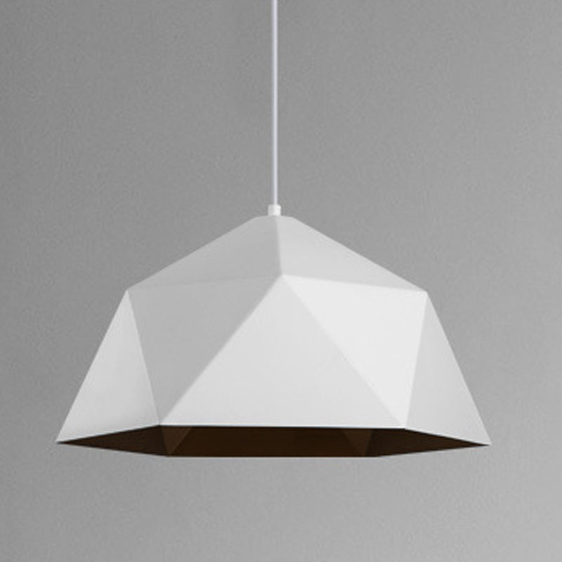 Forme de bol en métal Lumières suspendues de style moderne 1 Tête Hanging Mount Fixture pour le restaurant