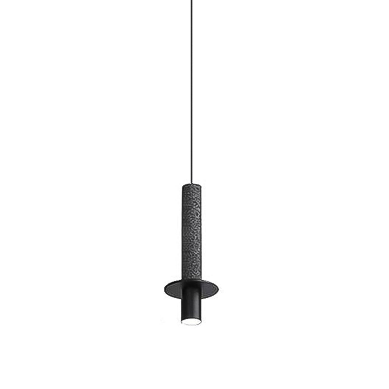 Stone Unique Shade Hanging Lights Modern Style 1 Light suspendu Mount Mount pour chambre à coucher