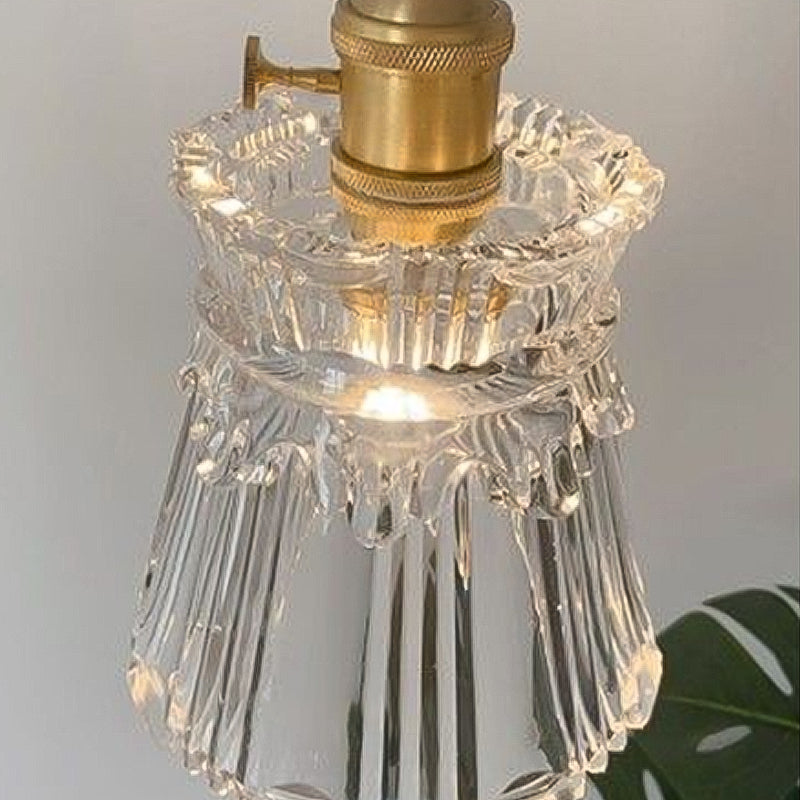 Glass Cup Shape Hanging Lights Industrial Style Hanging Mount Fixture for Dining Room