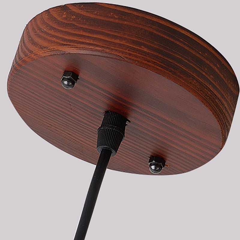 Assayage d'éclairage suspendu en bois moderne pour le café Room