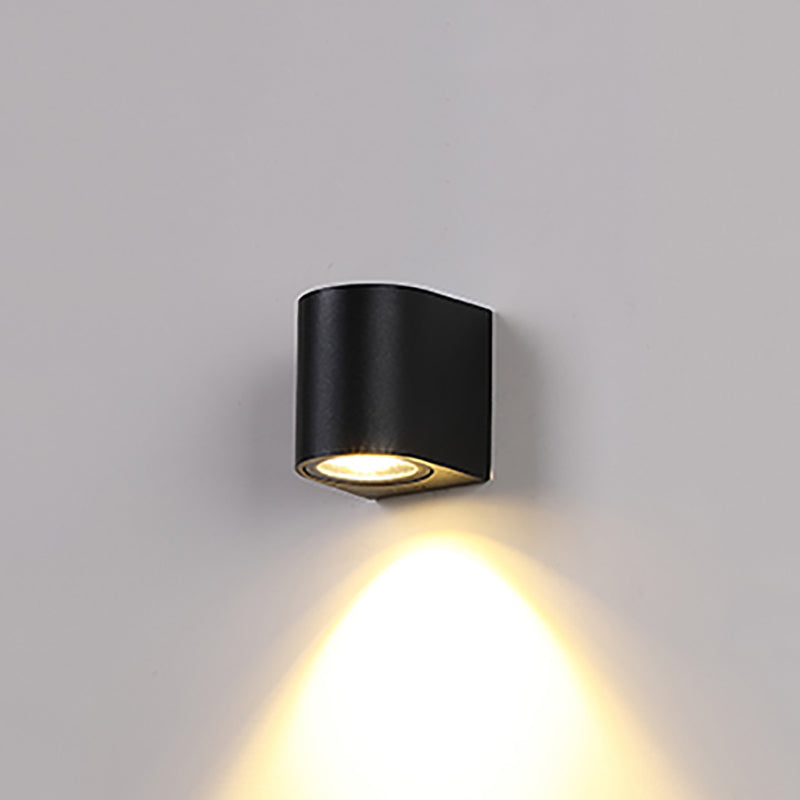 Einfache Wandmontage Lampe Nordic Moderne LED Wandleuchte für Innen im Freien im Freien