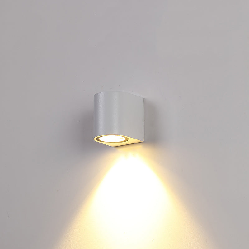 Einfache Wandmontage Lampe Nordic Moderne LED Wandleuchte für Innen im Freien im Freien