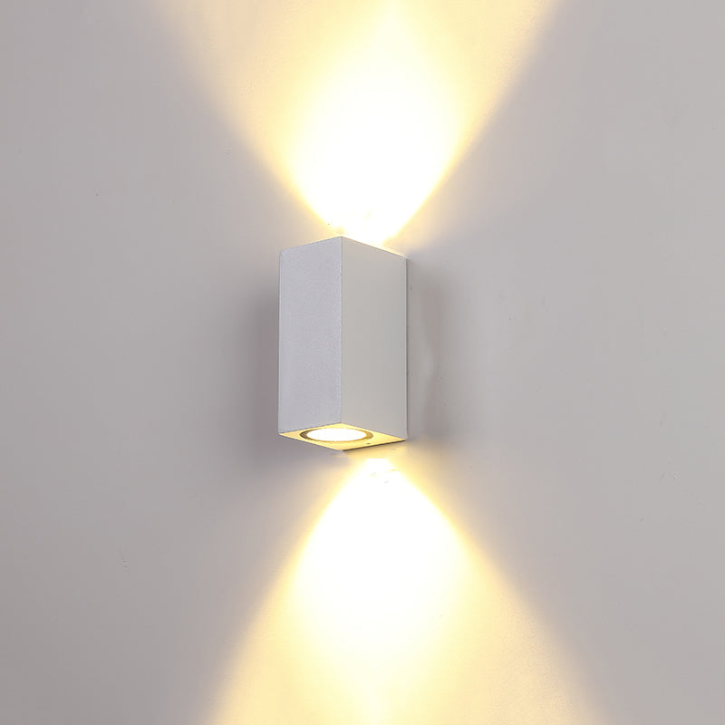 Einfache Wandmontage Lampe Nordic Moderne LED Wandleuchte für Innen im Freien im Freien