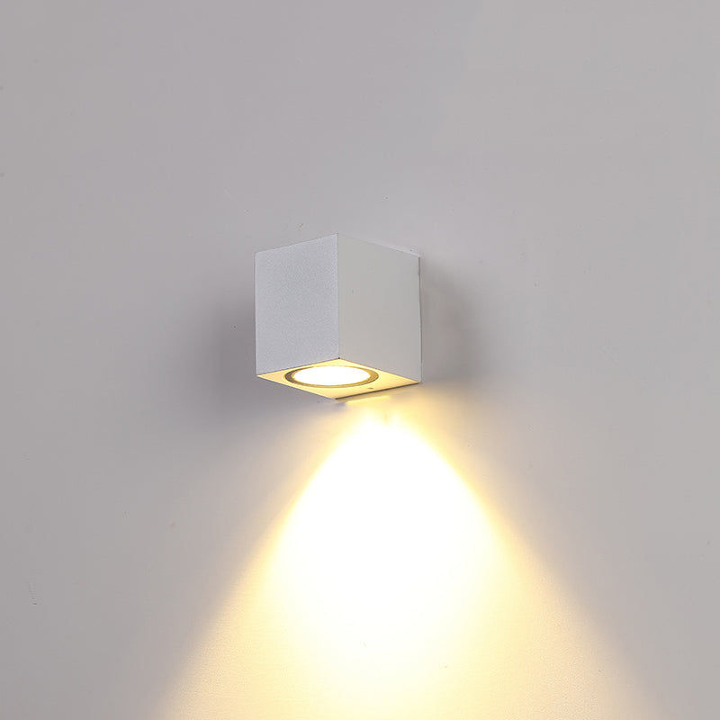 Einfache Wandmontage Lampe Nordic Moderne LED Wandleuchte für Innen im Freien im Freien