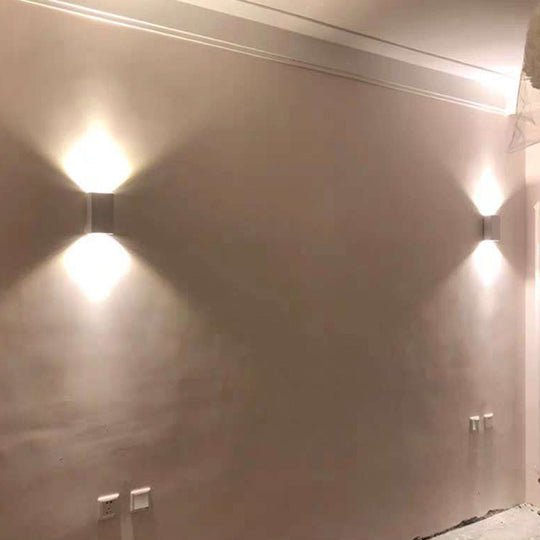 Einfache Wandmontage Lampe Nordic Moderne LED Wandleuchte für Innen im Freien im Freien