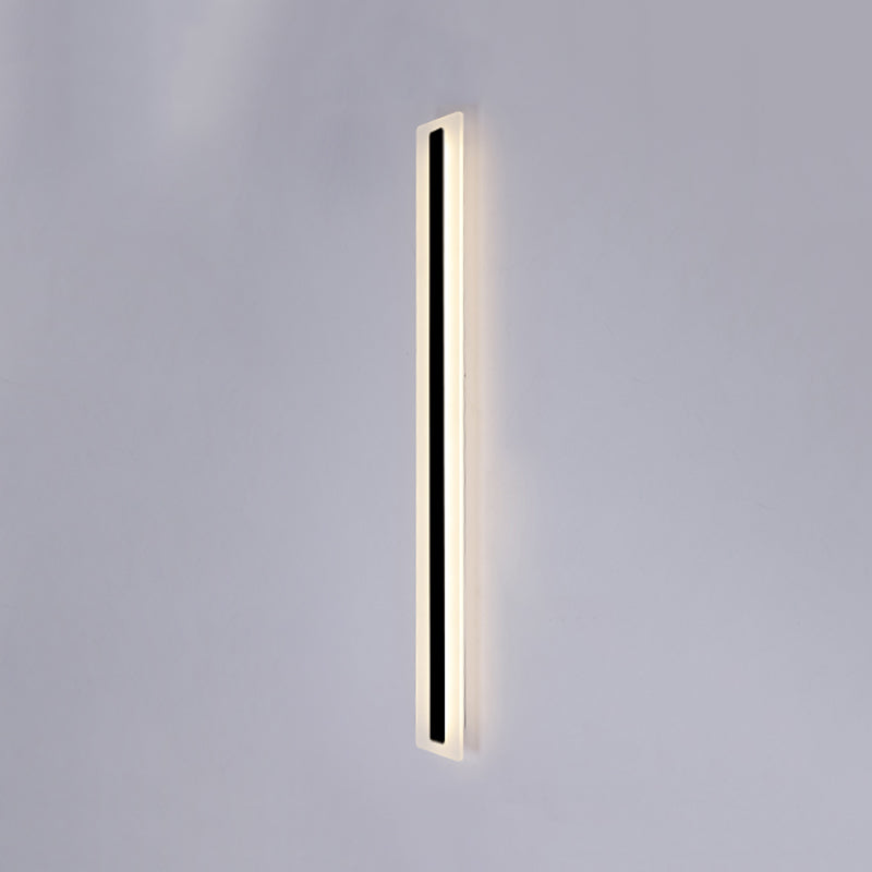 LAMPE MUR MUR simple Nordique LED moderne Long Strip Wall Lampe Forme pour le salon