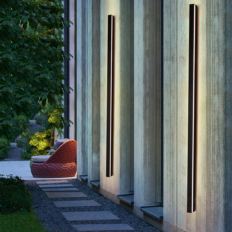 Nordische moderne Wandleuchten leichter Wohnzimmer Einfaches LED LAND STRIP WALL LAMPELTURE