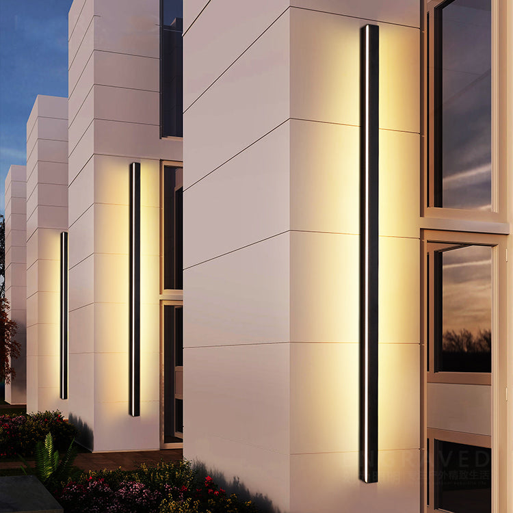 Nordische moderne Wandleuchten leichter Wohnzimmer Einfaches LED LAND STRIP WALL LAMPELTURE