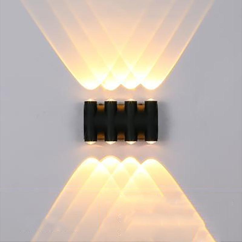 Einfache Wandhalterung helles nordisches modernes LED -Wandleuchtenlampenvorrichtung für Wohnzimmer