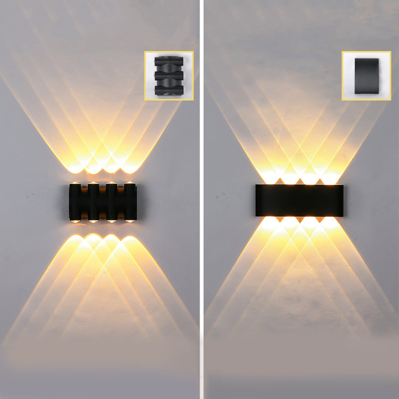 Einfache Wandhalterung helles nordisches modernes LED -Wandleuchtenlampenvorrichtung für Wohnzimmer