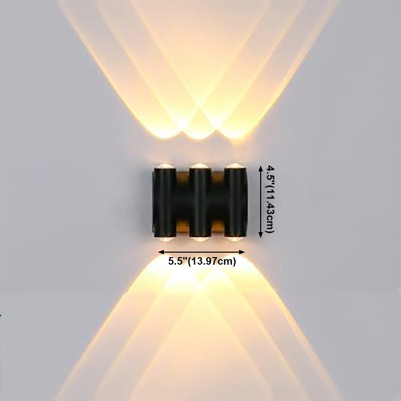 Einfache Wandhalterung helles nordisches modernes LED -Wandleuchtenlampenvorrichtung für Wohnzimmer