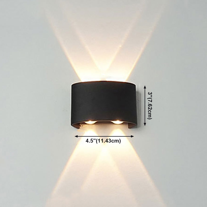 Einfache Wandhalterung helles nordisches modernes LED -Wandleuchtenlampenvorrichtung für Wohnzimmer