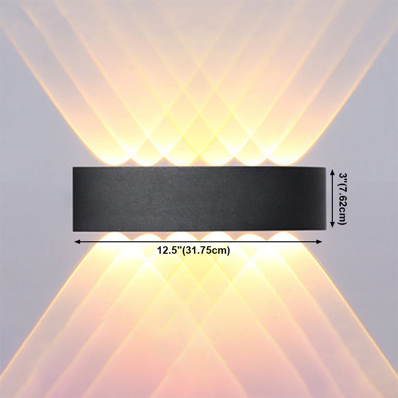 Einfache Wandhalterung helles nordisches modernes LED -Wandleuchtenlampenvorrichtung für Wohnzimmer