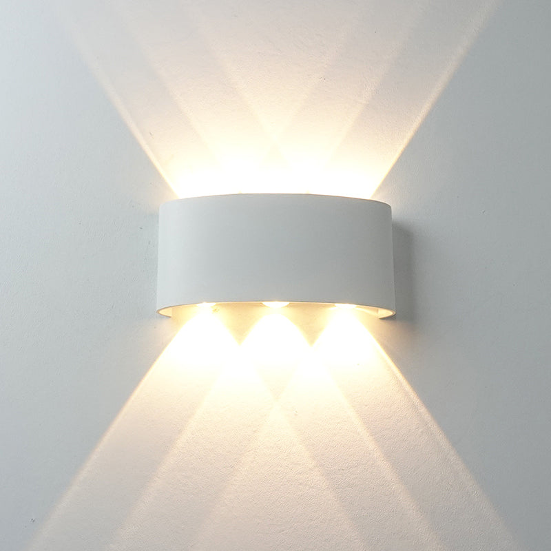 Rechteck Wandmontage Licht Nordic Modern Led Wandleuchte Leuchte für Wohnzimmer