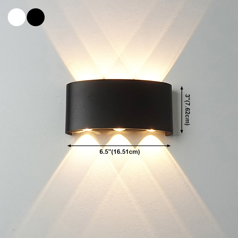 Rechteck Wandmontage Licht Nordic Modern Led Wandleuchte Leuchte für Wohnzimmer