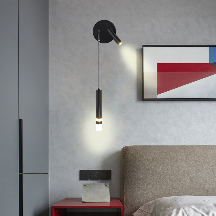 Moderne Wandmontage Lampe Nordic einfache LED -Wandleuchte Leuchte für Schlafzimmer