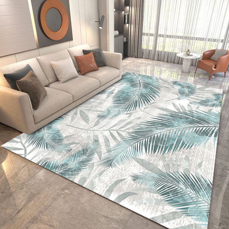 Metal Lines Carpet Polyester Modern Carpet Non-Slip Backing Carpet for Living Room
