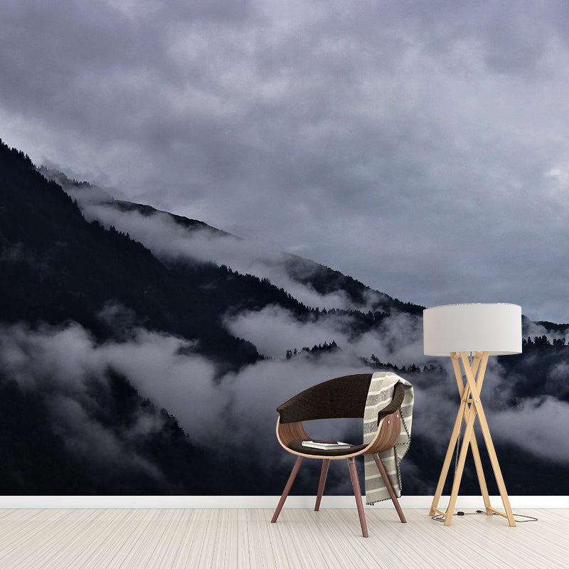 Mountain Landscapes Mural Eco-friendly Wallpaper for Decoration