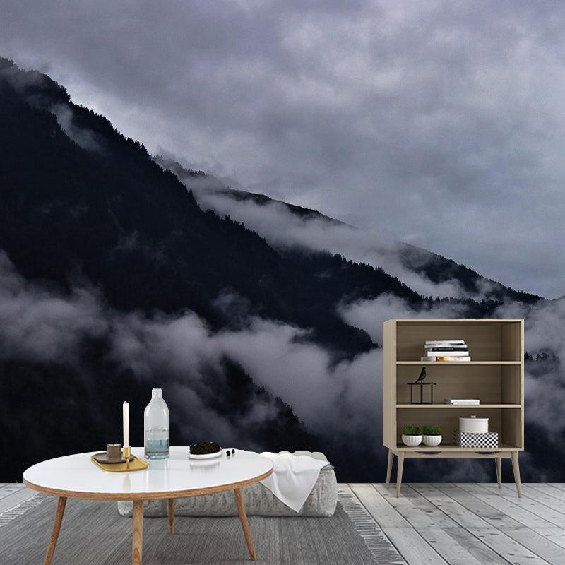 Mountain Landscapes Mural Eco-friendly Wallpaper for Decoration
