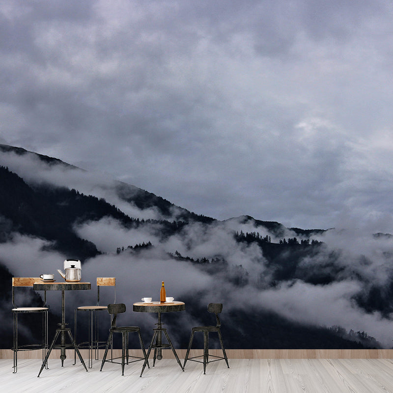 Mountain Landscapes Mural Eco-friendly Wallpaper for Decoration