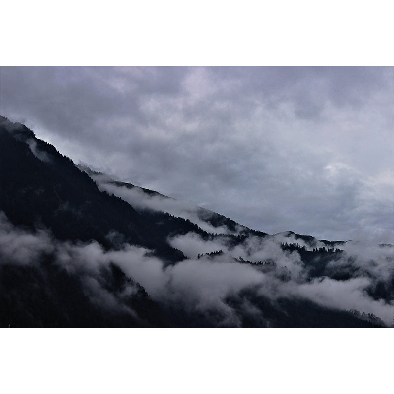 Mountain Landscapes Mural Eco-friendly Wallpaper for Decoration