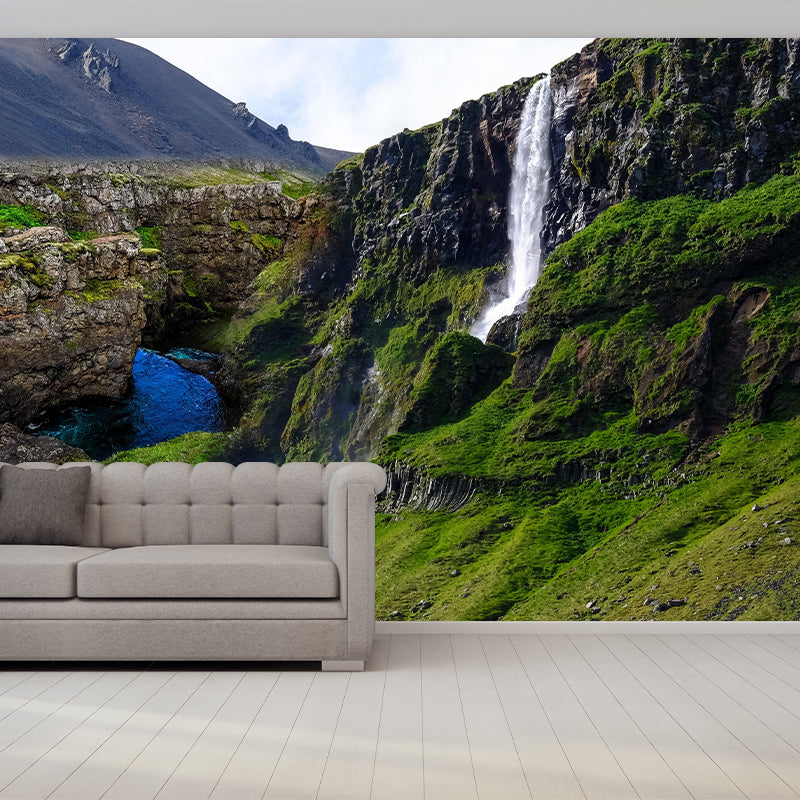 Customized Mountain Landscapes Mural Eco-friendly Wallpaper for Room
