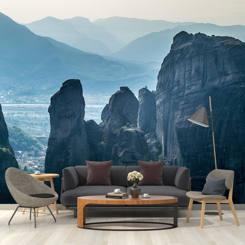 Environment Friendly Mountain Mural Eco-friendly Wallpaper for Home Decor