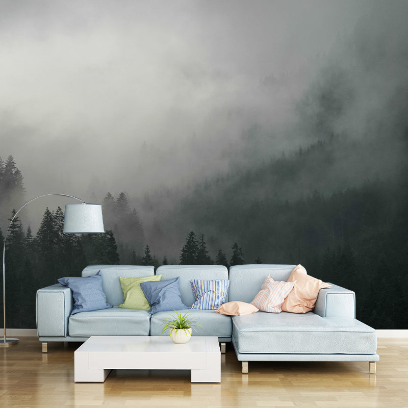 Photography Forest Landscapes Mural Eco-friendly Wallpaper for Home Decor