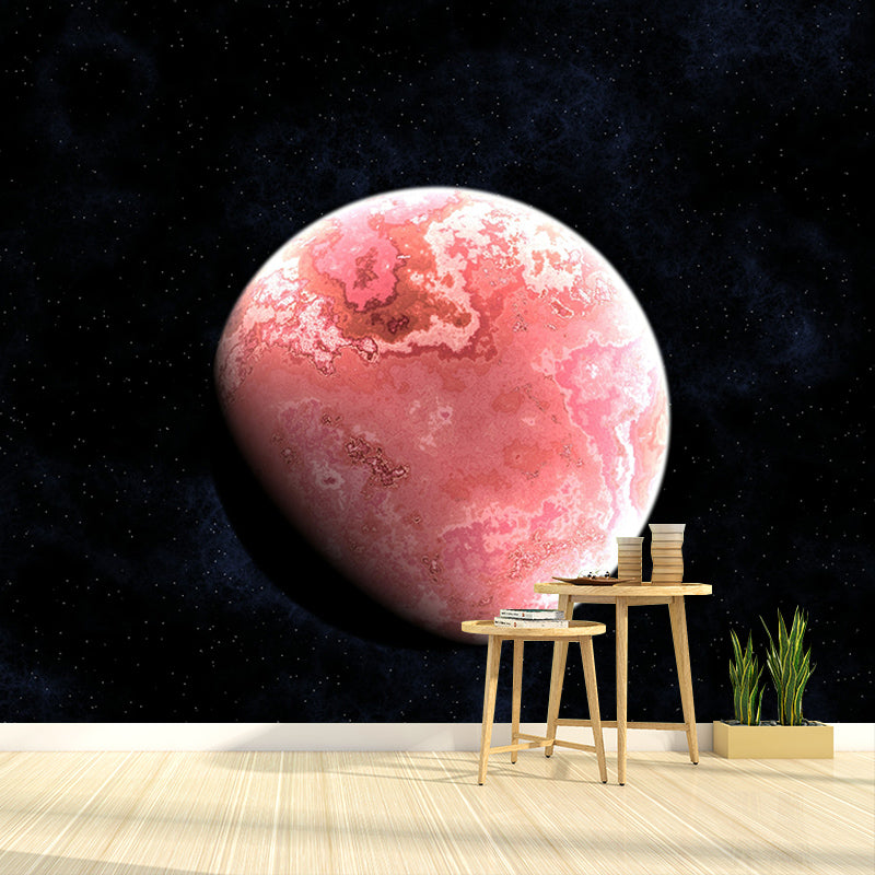 Environment Friendly Wall Mural Wallpaper Planets Sitting Room Wall Mural