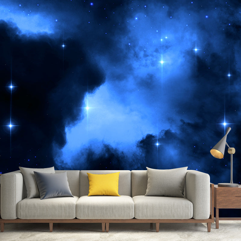 Decorative Wall Mural Wallpaper Nebula Sitting Room Wall Mural