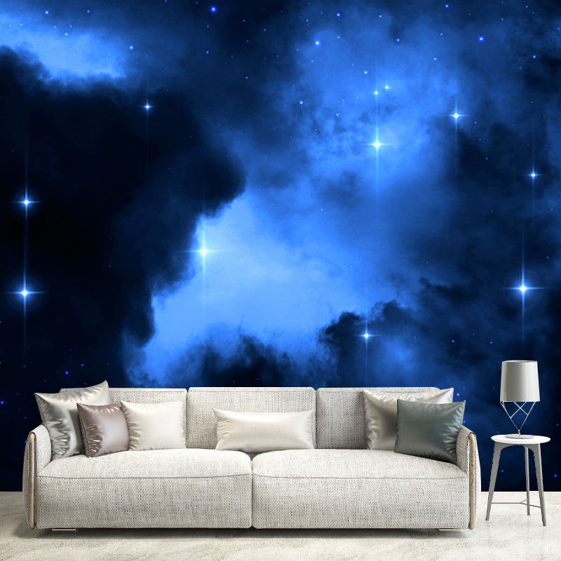 Decorative Wall Mural Wallpaper Nebula Sitting Room Wall Mural