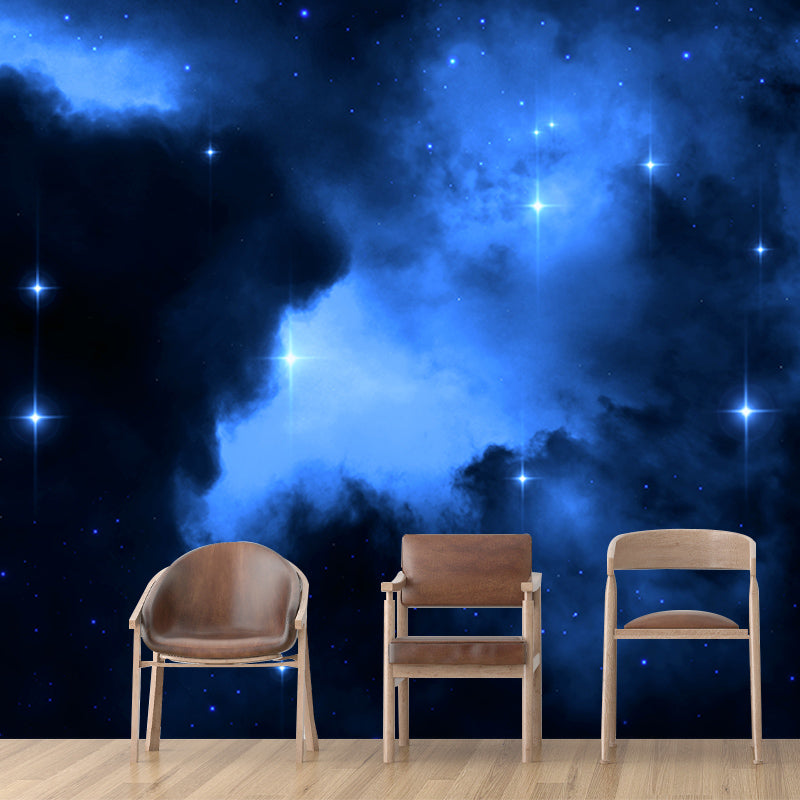 Decorative Wall Mural Wallpaper Nebula Sitting Room Wall Mural