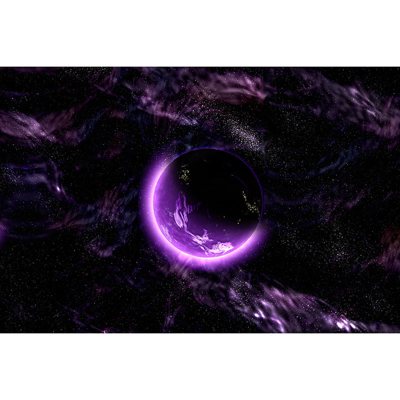 Galaxy Mildew Resistant Mural Wallpaper Sleeping Room Wall Mural