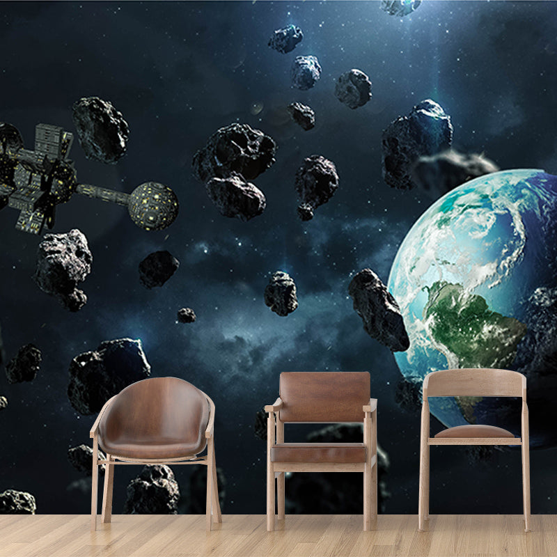 Environmental Photography Mural Wallpaper Planets Indoor Wall Mural