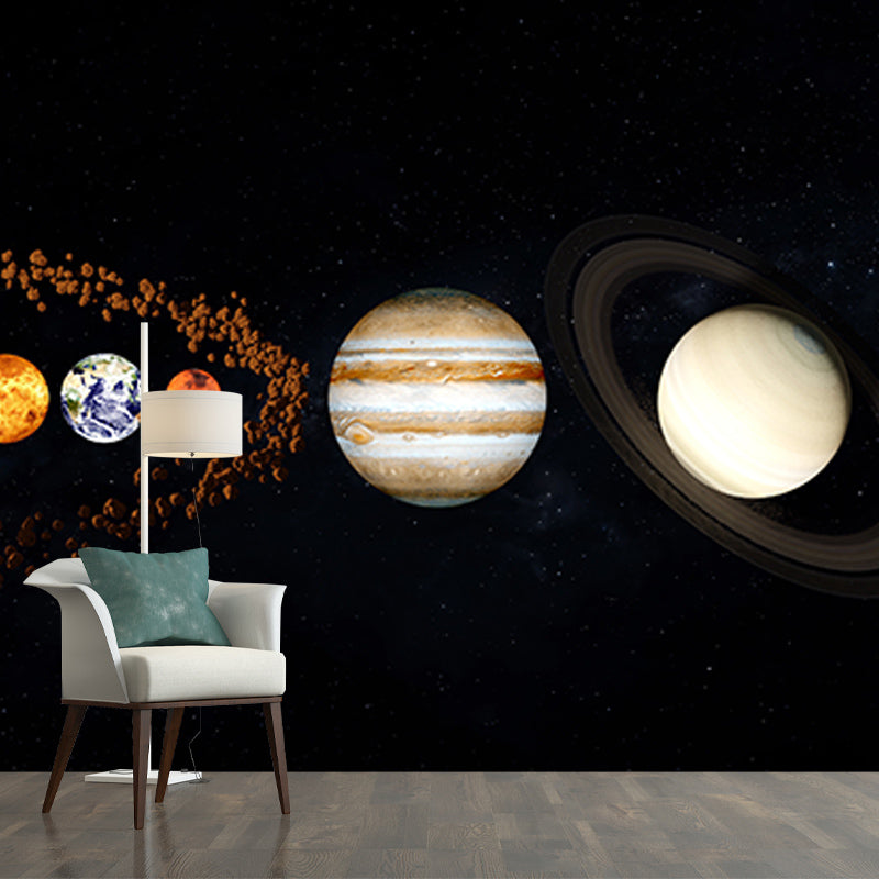 Bright Color Wall Mural Wallpaper Space Sitting Room Wall Mural