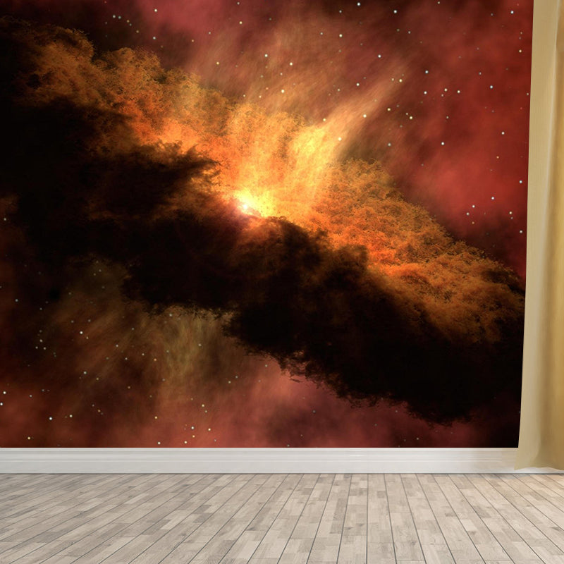 Mildew Resistant Wall Cosmic Galaxy Wallpaper Indoor Wall Mural