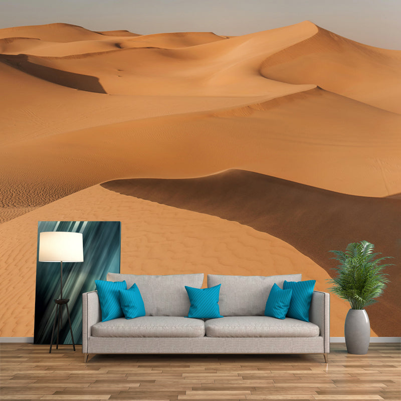 Desert Mildew Resistant Wall Endless Desert Wallpaper Sitting Room Wall Mural