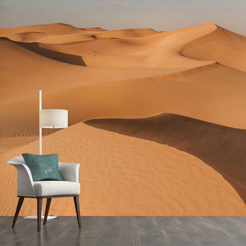 Desert Mildew Resistant Wall Endless Desert Wallpaper Sitting Room Wall Mural