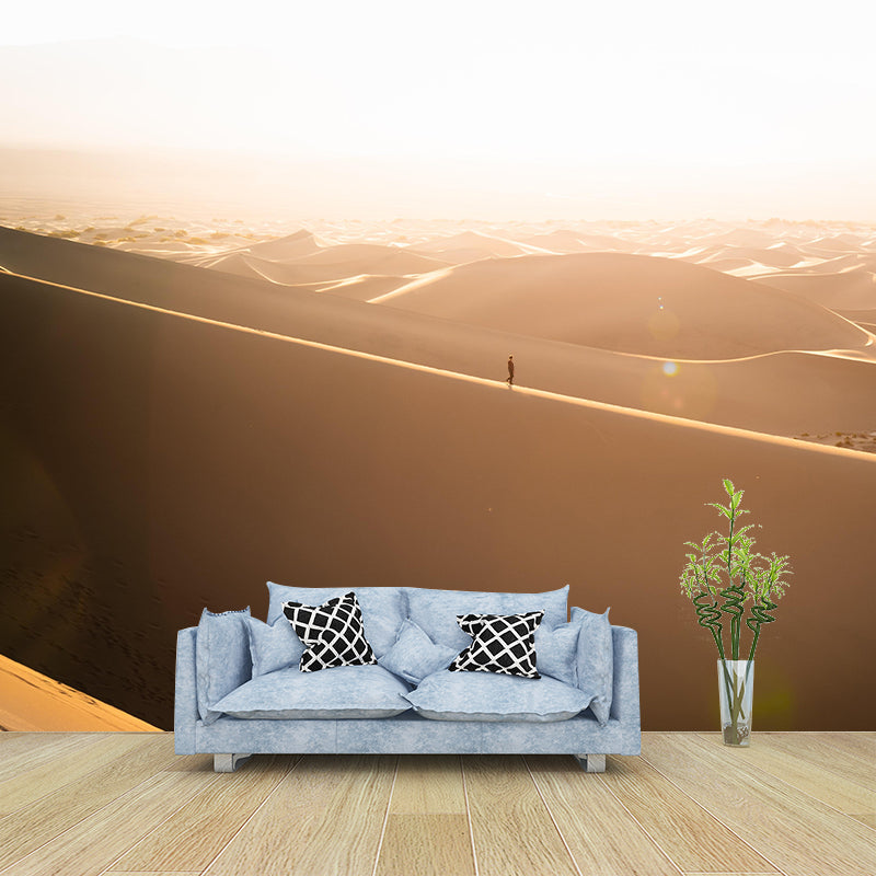 Vivid Mildew Resistant Wall Huge Desert Wallpaper Sitting Room Wall Mural