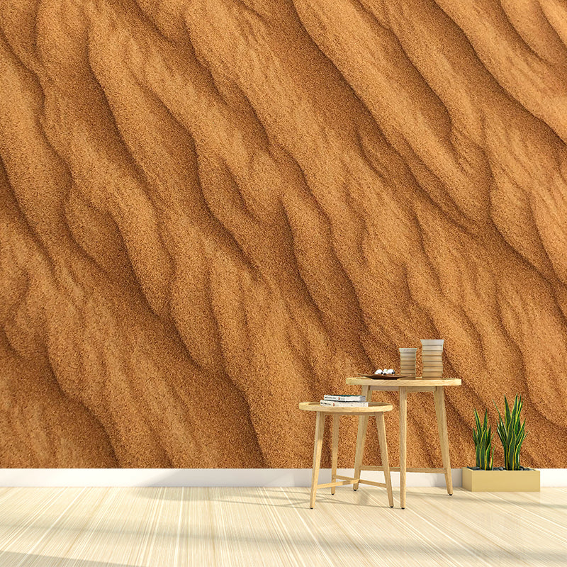 Sand Scene Mural Mildew Resistant Wall Huge Desert Wallpaper Living Room Wall Mural