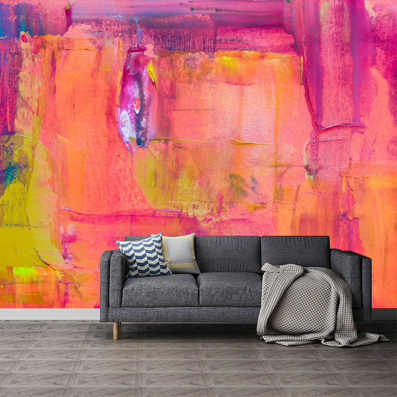 Abstract Pattern Mildew Resistant Wall Wallpaper Sleeping Room Wall Mural