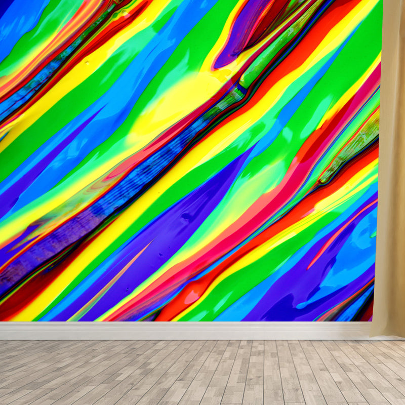 Abstract Pattern Mildew Resistant Wall Wallpaper Dining Room Wall Mural