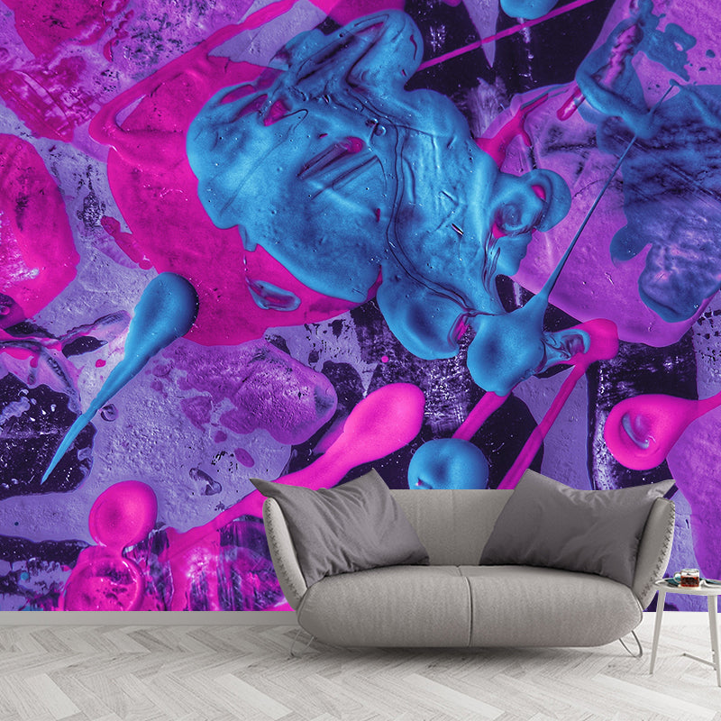 Abstract Print Mural Mildew Resistant Wall Wallpaper Bedroom Wall Mural