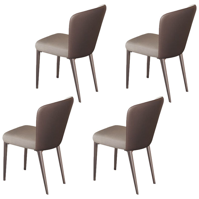 Luxury 1/4/5/6/7 Pièces Ensemble de dinet avec table rectangle et chaises arrière solides meubles