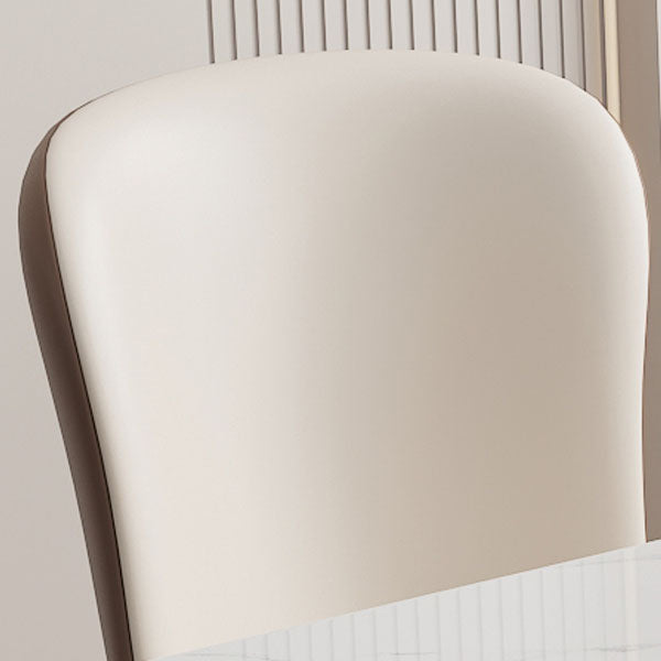 Stone Noords 1/2/5/6 stukken eetgelegenheid met lederen stoelen eetmeubilair