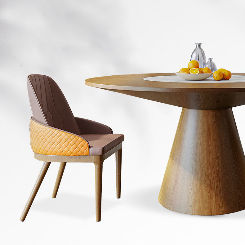 1/4/5/6/7 PCS ASCHOOLS -Esszimmer Set mit runden Tisch modern