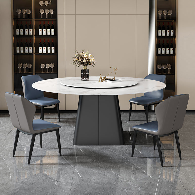 Modern 1/4/5/7/9 stukken Dinerset rechthoek marmer eettafel set