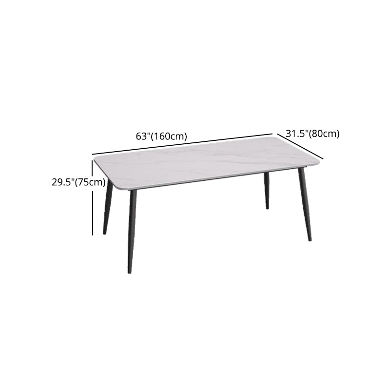 Modern 1/2/5/7 Pieces Dining Set Rectangle Dining Room Table Set