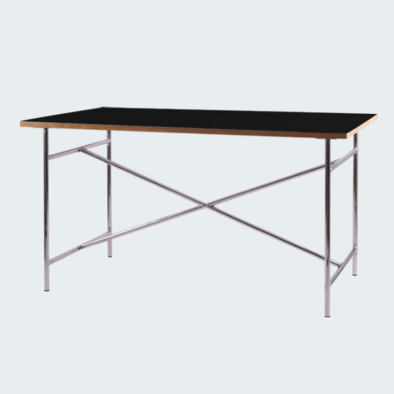 Modern Wood Rectangle Dining Table Standard Kitchen Dining Table with 4 Legs